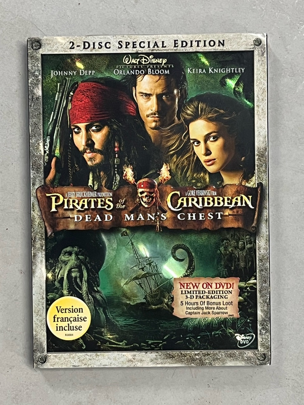 Pirates of the Caribbean: Dead Man's Chest Special Edition DVD